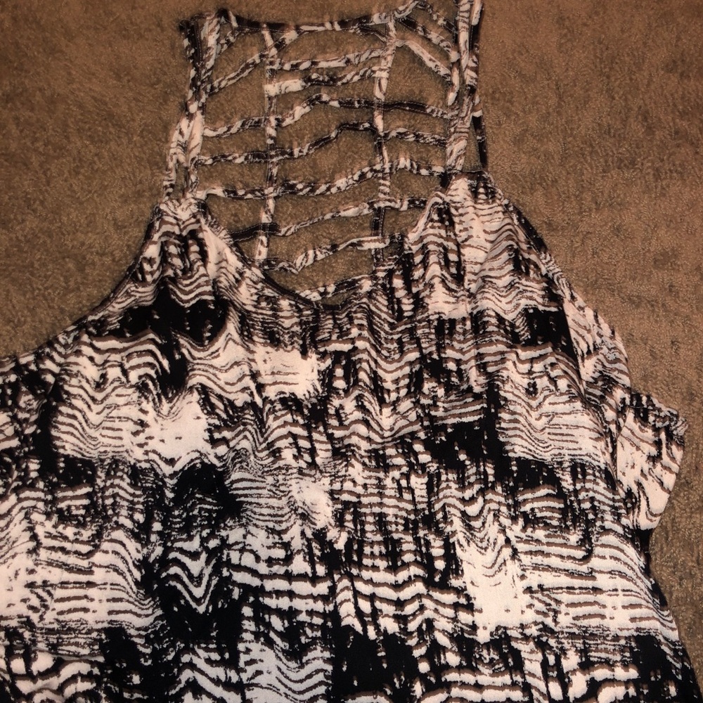 snake print dress